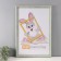 Photo frame Plastic "Babylon" 40x60 cm, light green