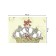 Set of napkins for setting the table "Vintage Easter cards", rectangular, size 32x46 cm, 4 pcs