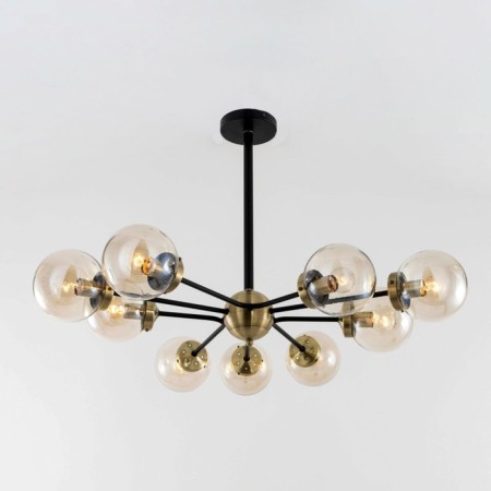 Cutilux Cutilux chandelier CL105295 78x78x64 cm, 9x40W, E14, brown color-8