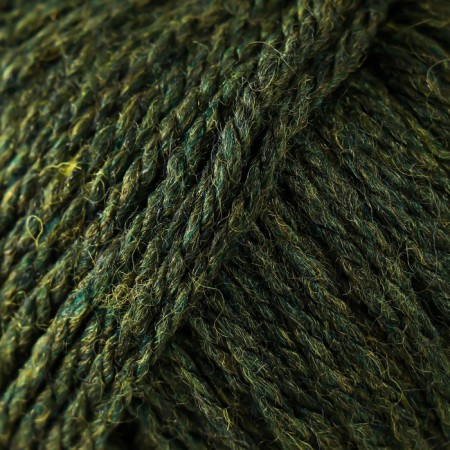 Yarn "Milano" 8%alpaca, 20%wool, 8%viscose, 64%acrylic 130m/50g (874 green)-2