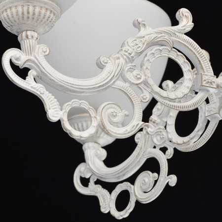 Ariadne chandelier, 5x60W E27, white-8
