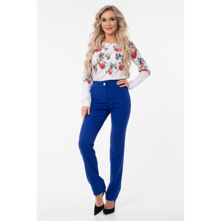 Female blouse, size 46, white color-15