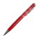 Gift handle, ballpoint, in a plastic case, rotary, "Francoise", burgundy-silver