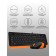 Keyboard + Mouse A4Tech FSTYLER F1010 CLAV: Black/Orange Mouse: Black/Orange USB Mult 103388