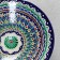 Buditsa Rishtan ceramics "Patterns", 28 cm, mix