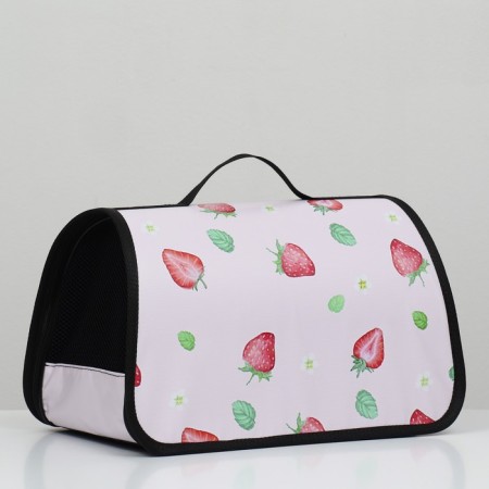 Bag - Carriage for animals "Strawberry", frame, 40 x 25 x 25 cm