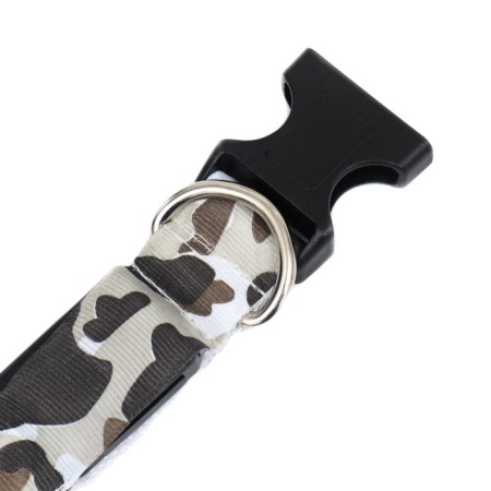 Collar with Militari's backlight 3 glow modes Size S, Osh 22-40 x 2.5 cm gray gray-8