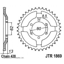 Звезда ведомая JT sprockets JTR1869-45, цепь 428, 45 зубьев