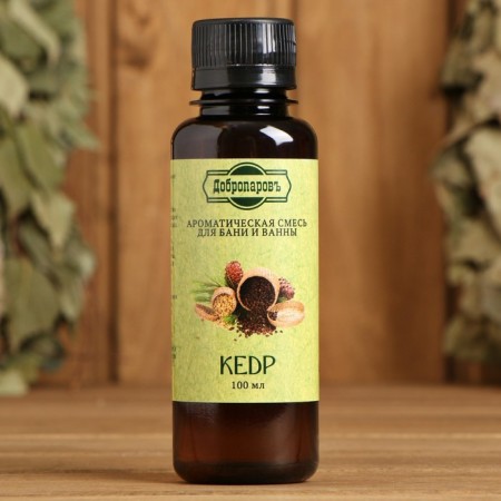 Fragrance for the bath and bath "Cedar", natural, 100 ml, "Dobroparov"-3