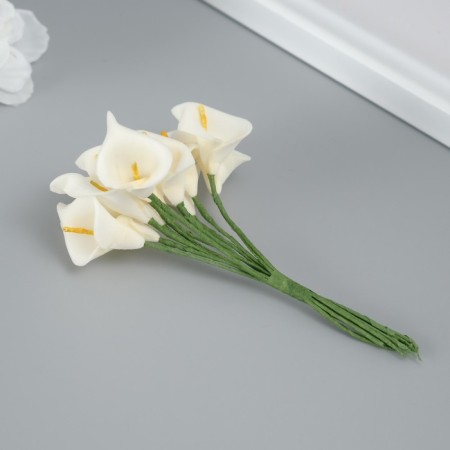 Decorative flower for the creativity of "Calla" Ivory-1