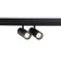 LED track track for the Magnetic Ambrella Track System GL3902, 20W, LED, Black Color Black