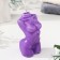 Figure Aromatic Female Silhouette, 9.5x4.5 cm, lavender