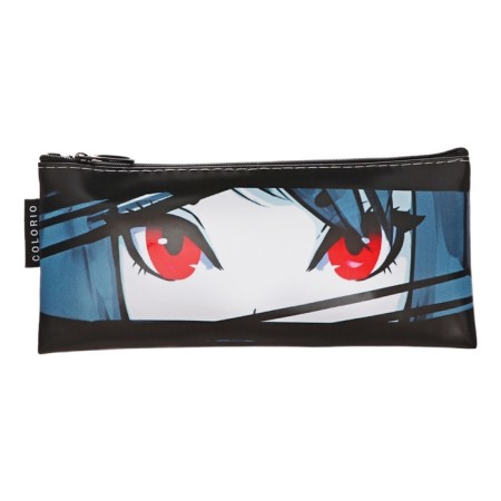 Penal Soft 1 department, 90x200, flat, artificial leather, universal, gray, color "Anime Eye"-1