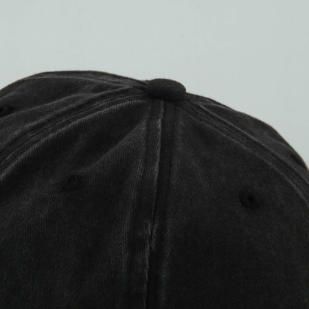 Women's cap, Davai, rr 56cm, jeans, black color-7