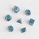 A set of cubes for D&D (Dungeons and Dragons, DND), Series: D&D, "Wave", 7 pcs, luminous