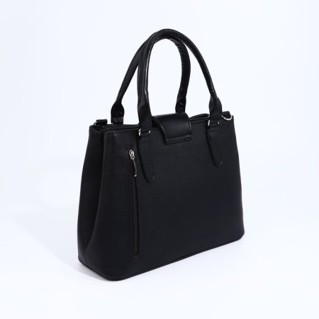 Olivi-tout bag on lightning, black color-1