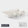 Menzhitsa Porcelain 4 Magistro cells "Blanche", 31 × 21 × 3.5 cm, white color