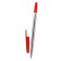 Ballic handle, 0.7 mm, red rod, transparent case