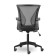 Armchair for operator Brabix Wings MG-309, black plastic, grid, black E-11