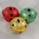Bubenchiki, set 12 pcs., Size 1 pc: 3 × 3 cm, silver color, gold, red, green
