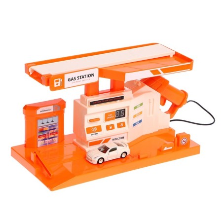 Parking "Building Station", with a display, light and sound-1