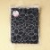 Lace elastic fabric, 170 mm × 2.7 ± 0.5 m, graphite color