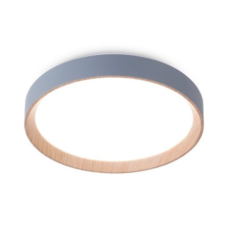 LED ceiling LED with Ambrella Light, Design, FZ1320, LED, 41 W, 3075LUM, 3000-6400K, Gray, Light Wood