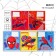 Notebook in a cage 12 sheets, 5 types of mix, cover coated cardboard, spider-man