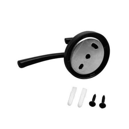 Furniture hook Cappio Strong, two -rod, black-5