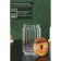 Glass Bank for bulk products with a Daphne wooden cover, 750 ml, 9 × 16 cm