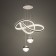 Lamp with the PDU "Mona" LED 170W 3000-6000K White 49x49x19-119 cm