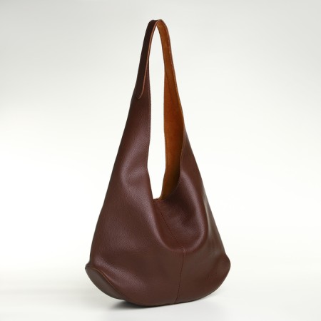 Women's bag on magnet Textura, large size, burgundy color-3