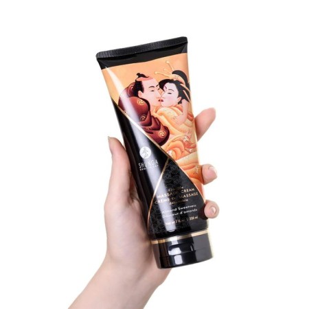 Shunga massage cream "Almond sweetness", edible, 200 ml-3