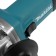 Corner grinder Makita 9558HNR, 840 watts, 125 mm, 11000 rpm, smooth start, antirestar