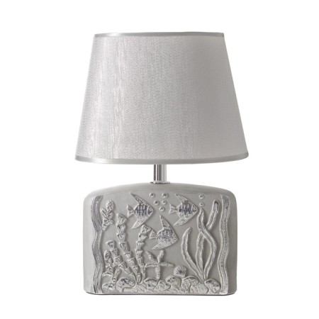 Traffic lamp with lampshade Risalux Ocean, E14, 40 W, Silver, 20 × 15 × 30 cm-6