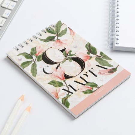 Notepad "from March 8", on the crest, A6, 40 sheets-1