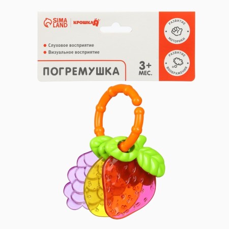 Silicone teether "berries on the ring", crush me-9