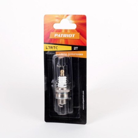Candles Patriot L7RTC-B, for 2T engines, hexagon 19 mm, thread M14x1.25-1