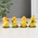 Polystone souvenir "Chicken on the grass" MIX 2x2x3.2 cm