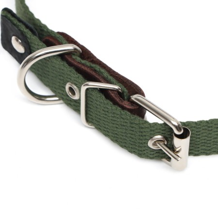 The tarpaulin collar single-layer, 52 x 2 cm, Osh 25-45 cm, dark green-5