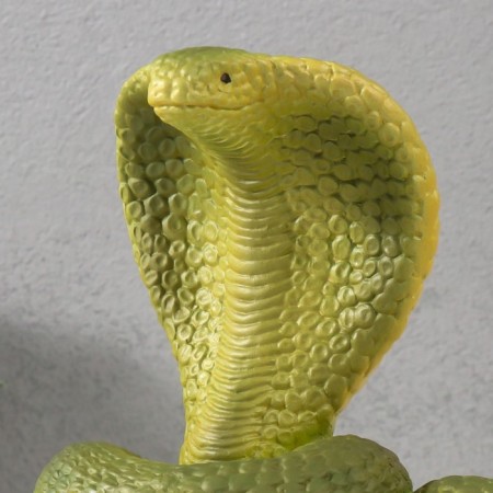 New Year's figure "Cobra on the chest" 20 x17 x 12 cm.-5