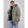 Male Winter jacket, size 50, khaki color