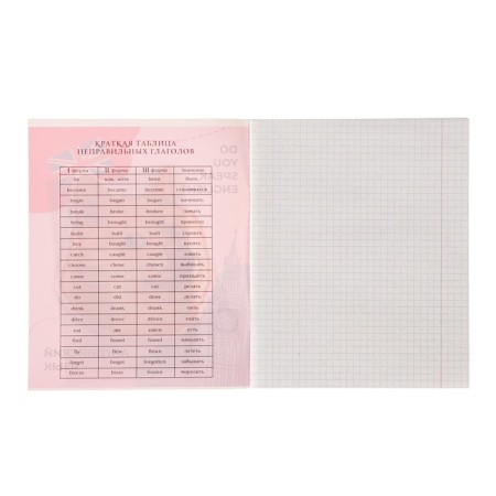 Substantial note Calligrata "Animals Memes", 36 sheets in a cage English, with reference material, cover coated paper, block No. 2 (gray sheets)-3