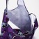 Permanent bag on the button, purple color