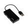 USB bifolder (Hub) Perfeo PF-VI-H023 Black, 4 ports, USB 2.0, black