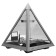AZZA PYRAMID L Black/silver case without ATX 6x120mm 2xusb3.0 Audio Bott PSU BP