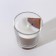 Aromatic candle in a glass "Chocolate Suffle", 60 g