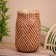 Wicker basket, from bamboo 25x25x55 cm