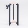 Stage-column for flowers Double-tier "Flora" 49x27x25 cm, gray-pink