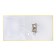 A4, 75 mm, calligrata registrar folder, PVC, embossing "lins", metallic edging, pocket for a spine, collected, yellow, mix